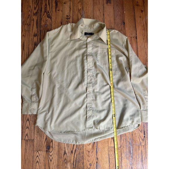 Vittorino Mens XL Green Long Sleeve Button Up Shirt - Picture 3 of 4